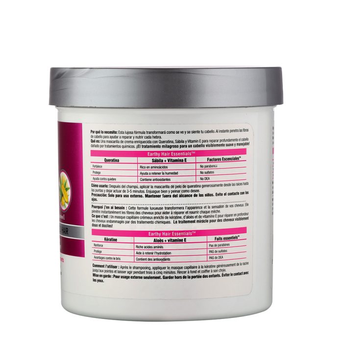 ماسک کراتینه موهای رنگ شده و کراتینه اوری استرند Every Strand Chemically Treated Hair Masque 425g