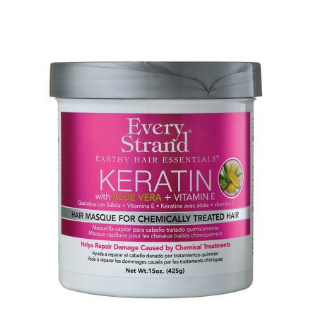 ماسک کراتینه موهای رنگ شده و کراتینه اوری استرند Every Strand Chemically Treated Hair Masque 425g