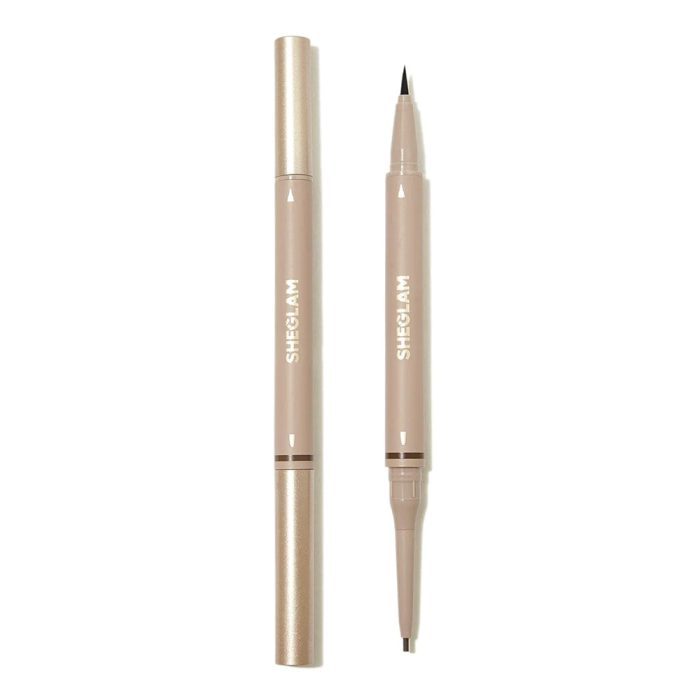 مداد ابرو و خط ابرو دو سر شیگلم Sheglam Brows On Demand 2 in 1 Brow Pencel