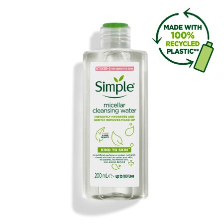 میسلار واتر پوست حساس سیمپل Simple Kind to Skin Micellar Cleansing Water 200ml