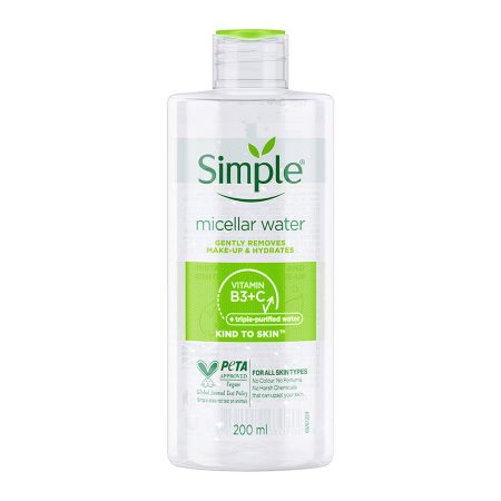 میسلار واتر پوست حساس سیمپل Simple Kind to Skin Micellar Cleansing Water 200ml