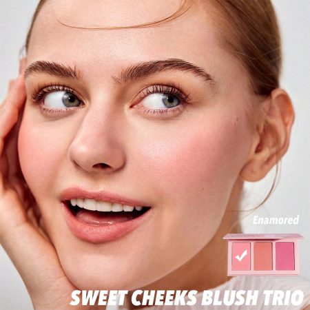 پالت رژگونه سه رنگ سوئیت چیکز شیگلم sheglam sweet cheeks blush palette