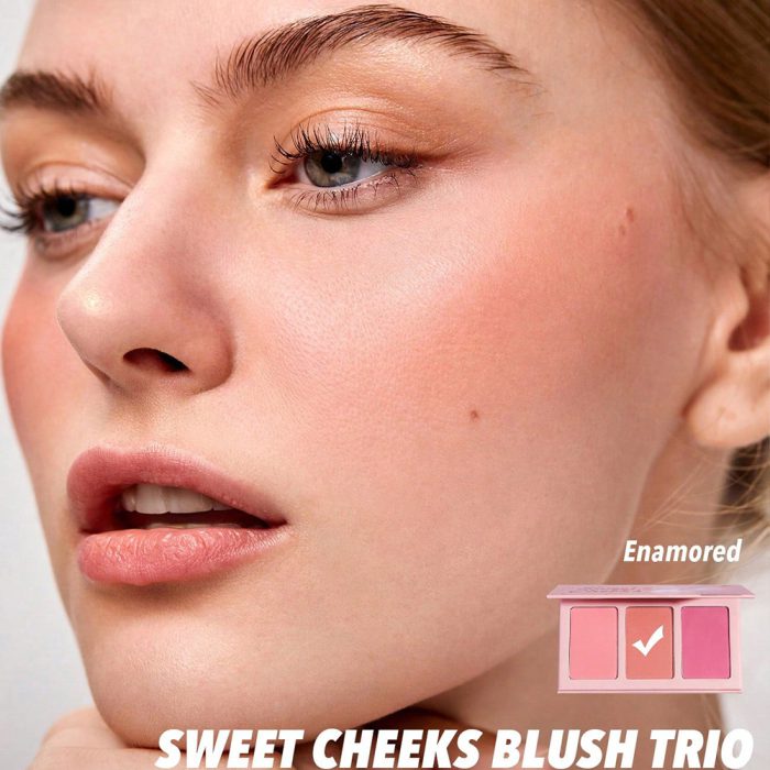 پالت رژگونه سه رنگ سوئیت چیکز شیگلم sheglam sweet cheeks blush palette