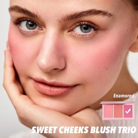 پالت رژگونه سه رنگ سوئیت چیکز شیگلم sheglam sweet cheeks blush palette