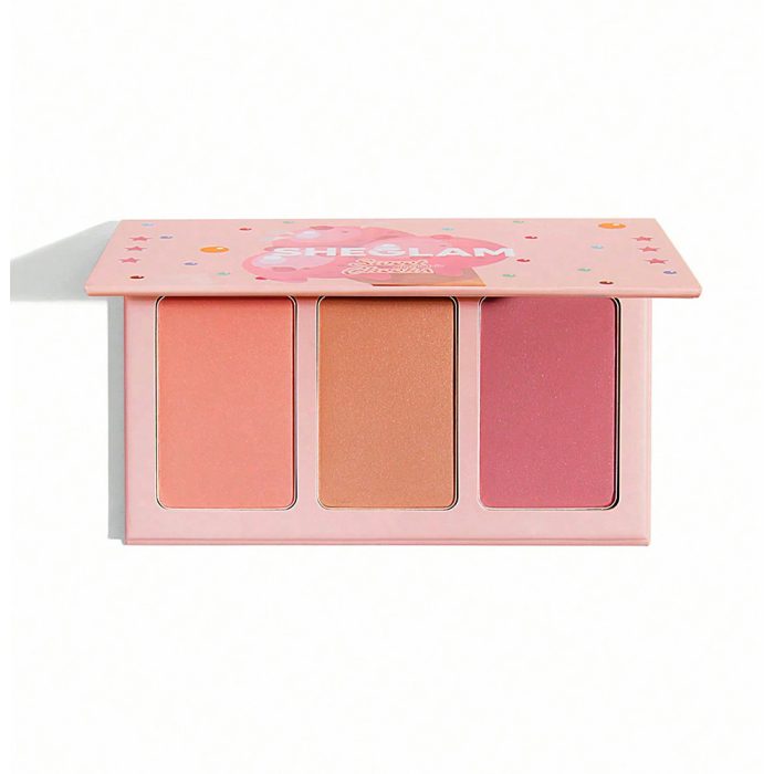 پالت رژگونه سه رنگ سوئیت چیکز شیگلم sheglam sweet cheeks blush palette