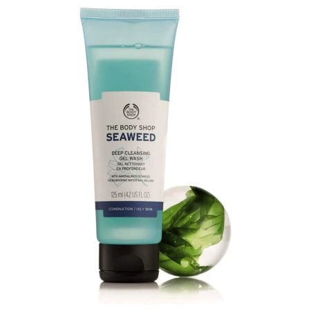 ژل شستشوی جلبک دریایی سیوید بادی شاپ The Body Shop Seaweed Deep Cleansing Gel Wash 125ml