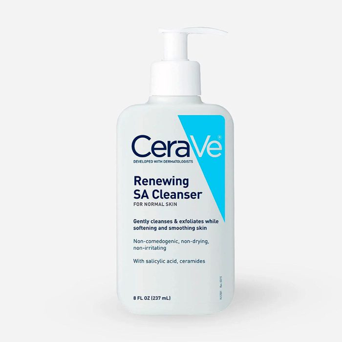 ژل شستشوی صورت سالیسیلیک اسید سراوی مخصوص پوست معمولی CeraVe Renewing Salicylic Acid Face Cleanser for Normal Skin 237ml