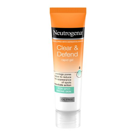 ژل ضد جوش فوری نیتروژنا نوتروژینا Neutrogena clear & Defend Rapid Gel 15ml