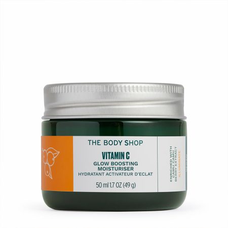 ژل کرم آبرسان مرطوب کننده و تقویت کننده ویتامین سی بادی شاپ The body shop Vitamin C Glow Boosting Moisturise 50ml