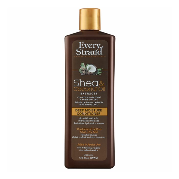 کاندیشنر مرطوب کننده عمیق شی و روغن نارگیل اوری استرند Every Strand Shea & Coconut Oil Deep Moisture Conditioner 399ml