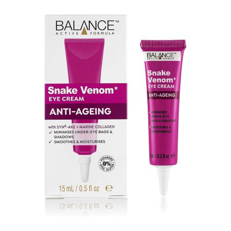 کرم دور چشم ضد چروک ضد پیری و جوانساز سم مار بالانس Balance Snake Venom Anti Ageing Eye Cream 15ml