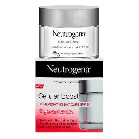 کرم روز ضد چروک و ضد پیری نیتروژنا نوتروژینا فرانسه Neutrogena Cellular Boost Anti-Aging Day Cream 50ml