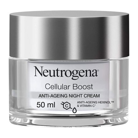 کرم شب ضد چروک و ضد پیری نیتروژنا نوتروژینا فرانسه Neutrogena Cellular Boost Anti-Aging Night Cream 50ml