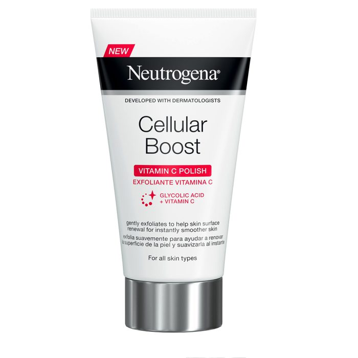 کرم لایه بردار ویتامین C سلولار بوست نیتروژنا نوتروژینا Neutrogena Cellular Boost Vittamine C Polish Cream 75ml