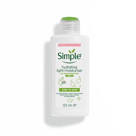 کرم مرطوب کننده و آبرسان لایت سیمپل Simple Kind To Skin Replenishing light Moisturiser 125ml