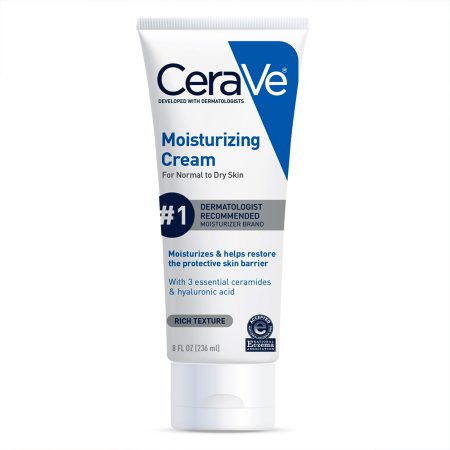 کرم مرطوب کننده و آبرسان پوست خشک و نرمال سراوی CeraVe Moisturizing Cream For Normal To Dry Skin