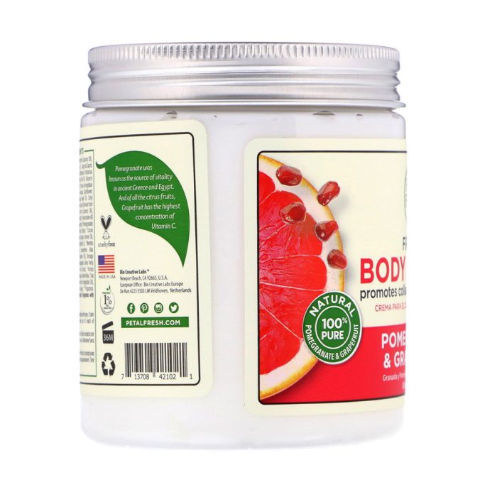 کره بدن انار و گریپ فروت پتال فرش Petal Fresh Firming Body Butter Pomegranate & Grapefruit 237ml