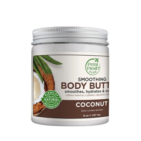 کره بدن نارگیل پتال فرش Petal Fresh Body Butter Smoothing Coconut 237ml