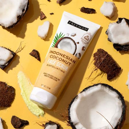 اسکراب صورت نارگیل اندونزیایی فریمن Freeman Indonesian Coconut Face Scrub Exfoliating 175ml