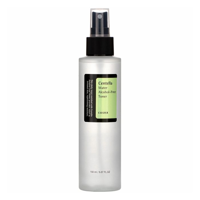 تونر آبرسان و تسکین دهنده پوست سنتلا واتر فاقد الکل کوزارکس Cosrx Centella Water Alcohol-Free Toner 150ml