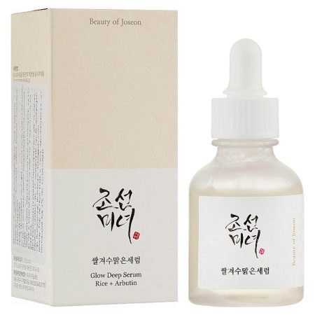 سرم آلفا آربوتین و عصاره برنج روشن کننده و ضدلک بیوتی آف جوسان BEAUTY OF JOSEON GLOW DEEP SERUM RICE +ALPHA-ARBUTIN