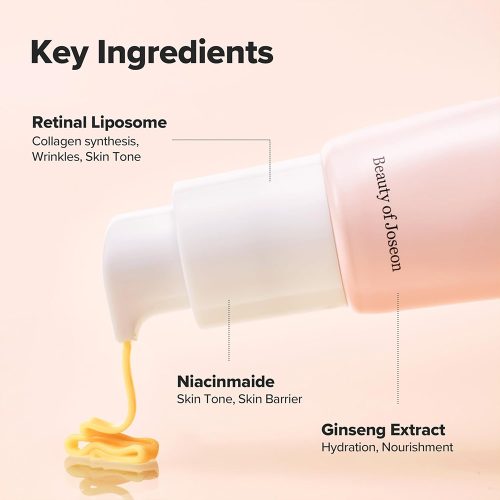سرم دور چشم آبرسان و ضد چین و چروک بیوتی آف جوسان Beauty of Joseon Revive Eye Serum Ginseng + Retinal 30ml