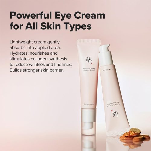 سرم دور چشم آبرسان و ضد چین و چروک بیوتی آف جوسان Beauty of Joseon Revive Eye Serum Ginseng + Retinal 30ml