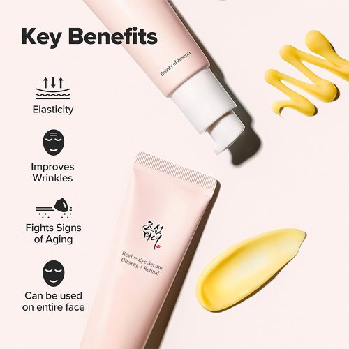 سرم دور چشم آبرسان و ضد چین و چروک بیوتی آف جوسان Beauty of Joseon Revive Eye Serum Ginseng + Retinal 30ml