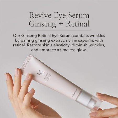 سرم دور چشم آبرسان و ضد چین و چروک بیوتی آف جوسان Beauty of Joseon Revive Eye Serum Ginseng + Retinal 30ml