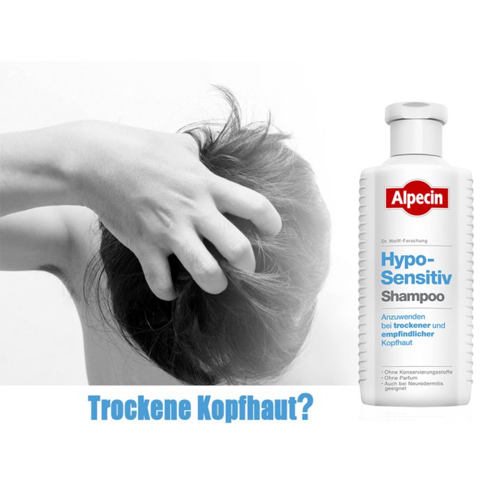 شامپوی ضد حساسیت آلسپین مناسب پوست سر خشک و حساس Alpecin Hypo-Sensitiv Shampoo 250ml