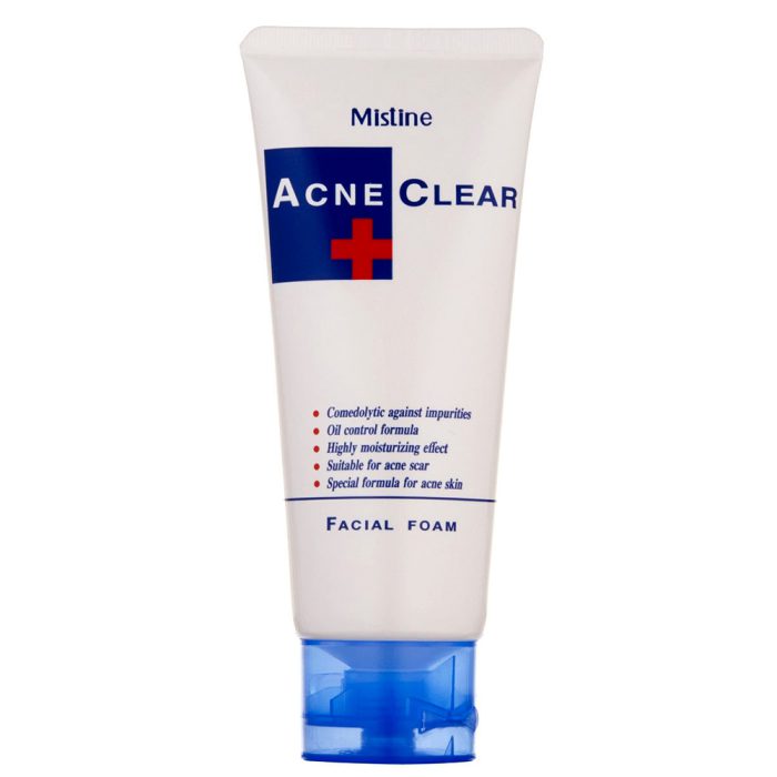 فوم شستشوی صورت و ضد آکنه میستین MISTINE ACNE CLEAR FACIAL FOAM 85ml