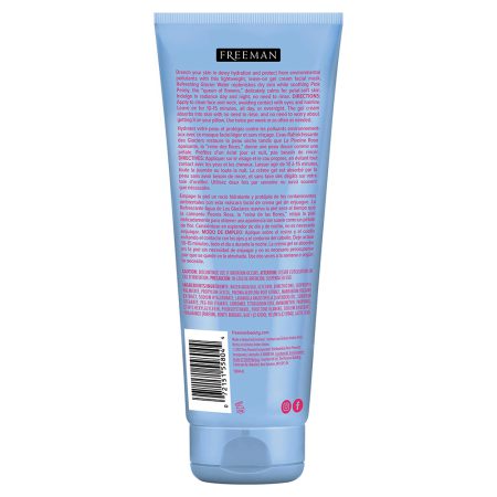 ماسک آبرسان گل رز پئونی فریمن Freeman Hydrating Glacier Water and Pink Peony Gel Cream Mask