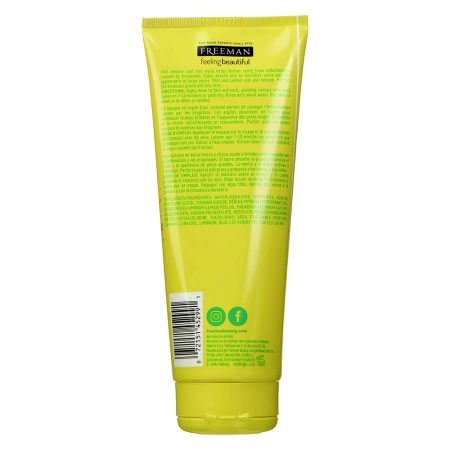 ماسک صورت خاک رسی نعناع و لیمو فریمن Freeman Oil Absorbing Mint + Lemon Clay Mask 175ml