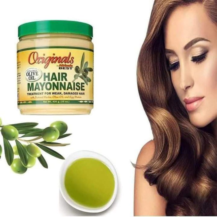 ماسک مایونز موهای فر آفریکاز بست Africas Best Orig Hair Mayonnaise Mask 426g