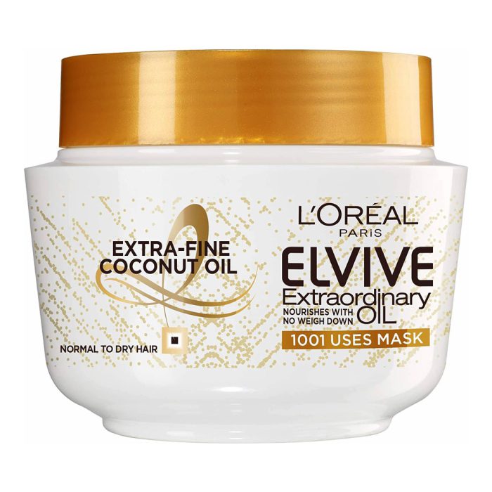 ماسک موی لورال حاوی عصاره نارگیل Loreal Elseve Extraordinary Oil Coconut Hair Mask 300ml