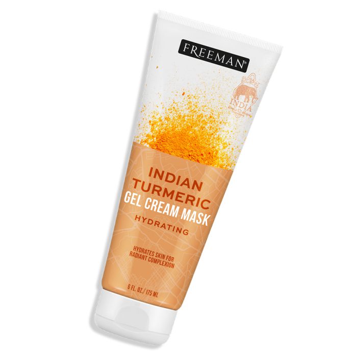 ماسک ژل کرم آبرسان صورت زردچوبه هندی فریمن Freeman Hydrating Indian Turmeric Gel Cream Mask