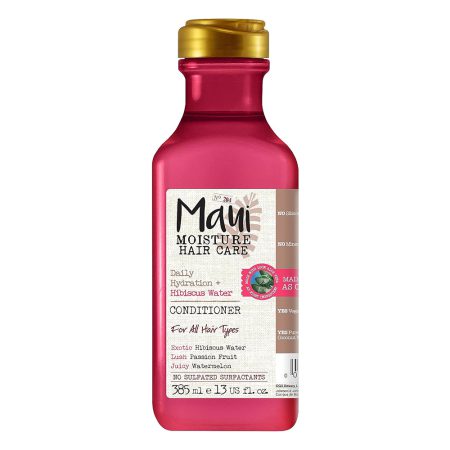 نرم کننده و آبرسان موی هیبیسکوس واتر مائویی Maui Moisture Lightweight Hydration + Hibiscus Water Conditioner 385ml