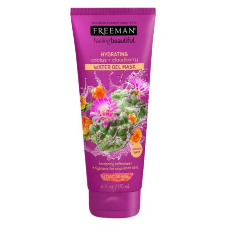 واتر ژل ماسک آبرسان کاکتوس و تمشک فریمن Freeman Hydrating Cactus and Cloudberry Water Gel Mask