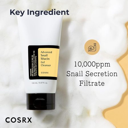 ژل شستشوی موسین حلزون کوزارکس COSRX Advanced Snail Mucin Power Gel Cleanser 150ml