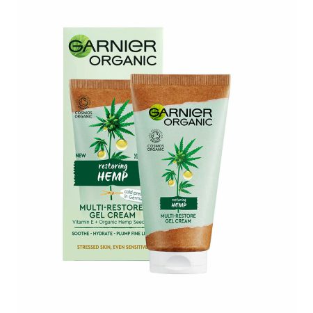 ژل کرم ترمیم کننده و مرطوب کننده گارنیر Garnier Organic Hemp Multi-Restore Gel Cream 50ml