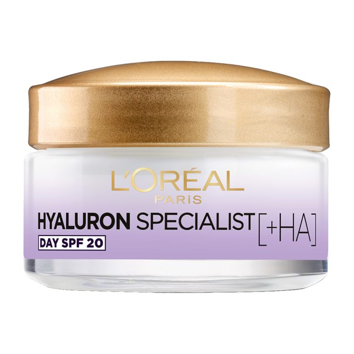 کرم آبرسان و ضد چروک روز هیالورون لورال LOreal Hyaluron Specialist HA Replumping Moisturizing Care Day SPF20