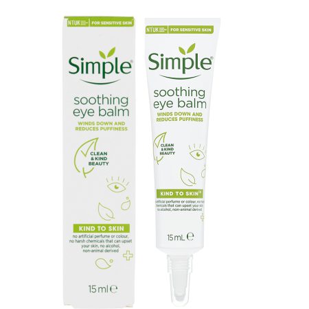 کرم دور چشم آبرسان و ضد پف سیمپل Simple Kind To Eyes Soothing Eye Balm 15ml