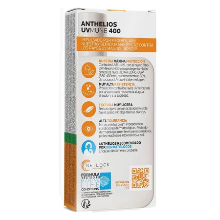 کرم ضد آفتاب بی رنگ کنترل چربی فلویید لاروش پوزای LA ROCHE POSAY ANTHELIOS UVMUNE 400 OIL CONTROL FLUID SPF50