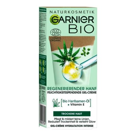 کرم مرطوب کننده و آبرسان شاهدانه گارنیر GARNIER Organic Hemp Moisturising Gel-Cream 50ml