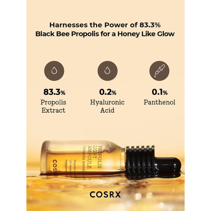 آمپول پروپولیس کوزارکس ضد جوش و ترمیم کننده پوست Cosrx Propolis Light Ampoule 30ml