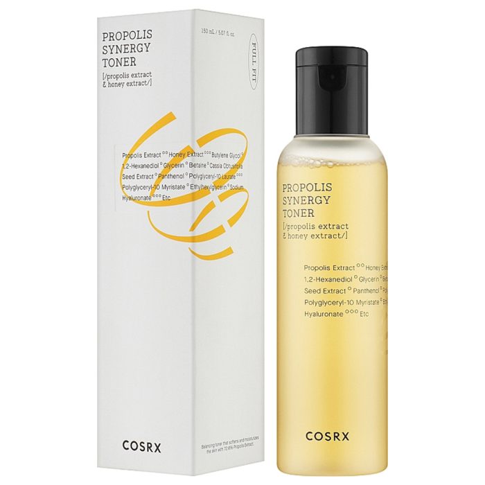 تونر آبرسان و ترمیم کننده پروپولیس کوزارکس COSRX Full Fit Propolis Synergy Toner 280ml