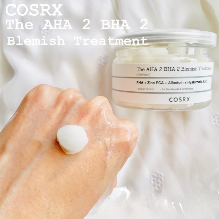 توپک حاوی سرم ضد لک و جوش کوزارکس COSRX The AHA 2 BHA 2 Blemish Treatment Serum 120g