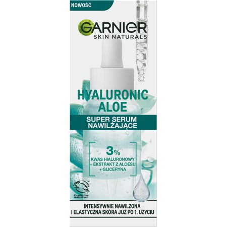 سوپر سرم آبرسان و احیا کننده هیالورونیک اسید و آلوئه ورا گارنیر Garnier Hyaluronic Aloe Serum 30ml