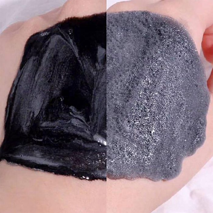 ماسک حبابی زغال سام بای می درمان منافذ و پاکسازی پوست Some By Mi Charcoal BHA Pore Clay Bubble Mask 120g