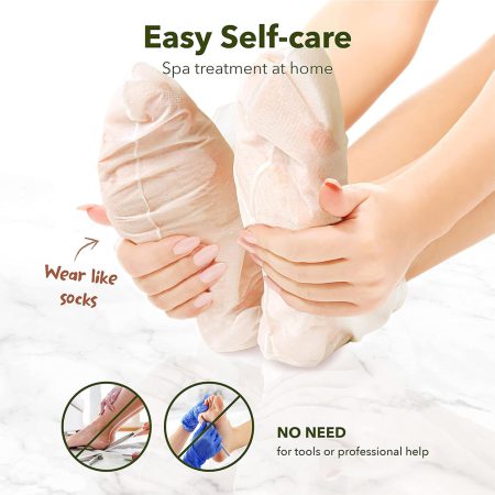 ماسک لایه بردار و نرم کننده پا پیوردرم Purederm Shiny & Soft Foot Peeling Mask Set